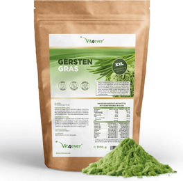 Vit4ever Gerstengras Pulver 1100 g vegan glutenfrei laktosefrei – Bild 1 von 4