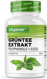 Vit4ever Grüntee Extrakt Tabletten vegan ohne Zusatzstoffe – Bild 1 von 2