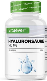 Vit4ever Hyaluronsäure 500 mg Kapseln vegan 120 Stück – Bild 1 von 2