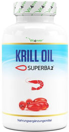 Vit4ever Krill Öl Kapseln ohne Zusatzstoffe 120 Stück – Bild 1 von 1
