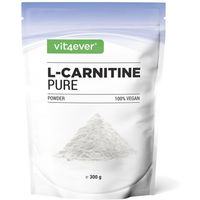 Produktbild von Vit4ever L-Carnitin Pure Pulver ohne Zusatzstoffe glutenfrei und laktosefrei