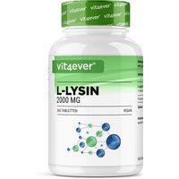 Produktbild von Vit4ever L-Lysin 1000 mg Tabletten vegan ohne Zusatzstoffe 180 Stück