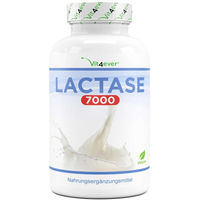 Produktbild von Vit4ever Laktase 7000 Tabletten vegan laktosefrei glutenfrei 180 Stück
