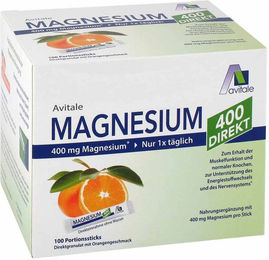 Vit4ever Magnesium 400mg Sticks Orange zuckerfrei glutenfrei laktosefrei 210 g – Bild 1 von 3