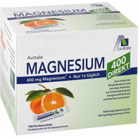 Produktbild von Vit4ever Magnesium 400mg Sticks Orange zuckerfrei glutenfrei laktosefrei 210 g