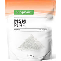 Produktbild von Vit4ever MSM Pulver vegan laktosefrei und glutenfrei ohne Zusatzstoffe