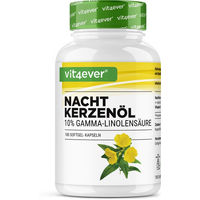 Produktbild von Vit4ever Nachtkerzenöl Kapseln laktosefrei und glutenfrei 180 Stück