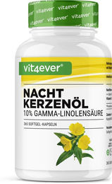 Vit4ever Nachtkerzenöl Kapseln laktosefrei und glutenfrei 365 Stück – Bild 1 von 2
