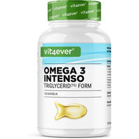 Produktbild von Vit4ever Omega 3 Intenso Fischöl Kapseln 120 Stück laktosefrei und glutenfrei