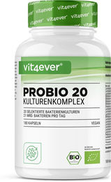 vit4ever Probio 20 Komplex mit Inulin Kapseln 180 Stück – Bild 1 von 2