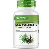 Produktbild von Vit4ever Saw Palmetto Extrakt 1000 mg Kapseln 180 Stück vegan glutenfrei laktosefrei ohne Gelatine