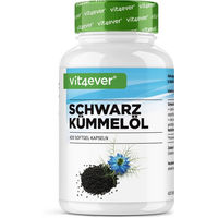 Produktbild von Vit4ever Schwarzkümmelöl Kapseln ohne Zusatzstoffe 1000 Stück