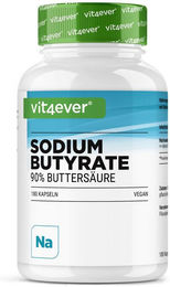 Vit4ever Sodium Butyrate Kapseln vegan ohne Zusatzstoffe – Bild 1 von 2