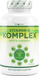 vit4ever Vitamin B Komplex Tabletten vegan glutenfrei laktosefrei 365 Stück – Bild 1 von 1