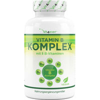 Produktbild von vit4ever Vitamin B Komplex Tabletten vegan glutenfrei laktosefrei 365 Stück