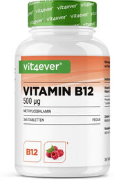 Vit4ever Vitamin B12 Methylcobalamin Lutschtabletten – Bild 1 von 2