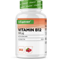 Produktbild von Vit4ever Vitamin B12 Methylcobalamin Lutschtabletten