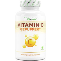 Produktbild von Vit4ever Vitamin C 1000 mg Kapseln vegan laktosefrei glutenfrei ohne Gelatine 365 Stück