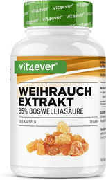 Vit4ever Weihrauch Extrakt Boswellia Kapseln vegan laktosefrei glutenfrei 180 Stück – Bild 1 von 1