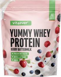 Vit4ever Yummy Whey Protein Konzentrat Pulver laktosefrei und zuckerfrei – Bild 1 von 1