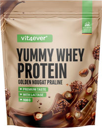 Vit4ever Yummy Whey Protein Konzentrat Pulver laktosefrei und zuckerfrei 908 g – Bild 1 von 2
