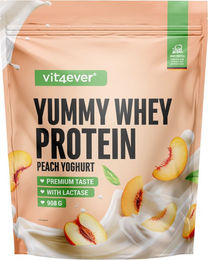Vit4ever Yummy Whey Protein Konzentrat Pulver laktosefrei und zuckerfrei 908 g – Bild 1 von 1