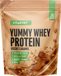 Vit4ever Yummy Whey Protein Konzentrat Pulver laktosefrei und zuckerfrei 908 g – Bild 1 von 1