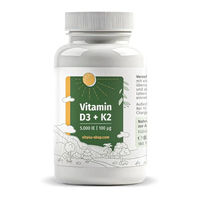 Produktbild von Vita 4u Vitamin D3 und K2 vegetarische Tabletten für Sportler