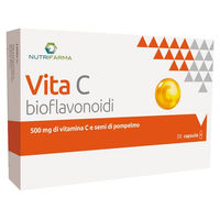 Produktbild von VITA C BIOFLAVONOIDE mit Ascorbinsäure und GSE Kapseln 20 Stück