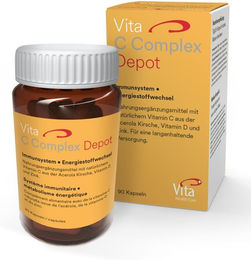Vita C Complex Depot Kapseln mit Acerola und Hagebutte 90 Stück – Bild 1 von 1