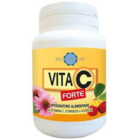 Produktbild von Vita C Forte Vitamin C aus Acerola und Hagebutte 60 Kapseln
