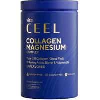 Produktbild von Vita Ceel Collagen Prebiotic & Magnesium Complex Pulver mit Rindercollagen Typ I und III, glutenfrei und zuckerfrei