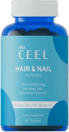 Vita Ceel Hair & Nail Biotin-Komplex Lutschtabletten für Erwachsene 60 Stück – Bild 1 von 1