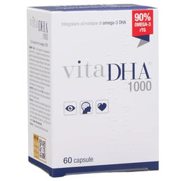 Vita DHA 1000 Omega-3 Kapseln für Schwangere und Stillende 60 Kapseln – Bild 1 von 5