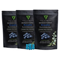 Produktbild von Vita Elements Kreatin Monohydrat Gummibärchen vegan glutenfrei 60 Stück