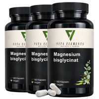 Produktbild von Vita Elements Magnesiumbisglycinat Vegan 180 Kapseln