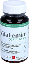 Vita Femin gyno-biotic magensaftresistente Kapseln für Frauen 60 Stück – Bild 1 von 2
