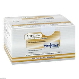 Vita Vital Q10 Ubiquinon 100 mg hochrein Kapseln 120 Stück – Bild 1 von 1