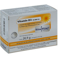 Produktbild von Vita Vital Vitamin D3 10.000 IE Kapseln 50 Stück
