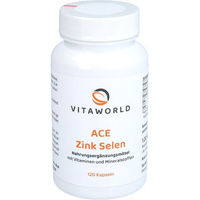 Produktbild von Vita World Ace Zink Selen Kapseln vegan