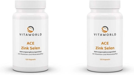 Vita-World ACE Zink + Selen Vitamin-Kombination Kapseln – Bild 1 von 1