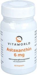 Vita World Astaxanthin 6 mg Kapseln vegetarisch 60 Stück – Bild 1 von 1