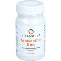 Produktbild von Vita World Astaxanthin 6 mg Kapseln vegetarisch 60 Stück