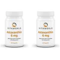 Produktbild von Vita-World Astaxanthin 6 mg vegetarische Kapseln 60 Stück