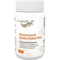 Produktbild von Vita World Brennessel Kürbis Sabal Plus Kräuter-Komplex Kapseln 60 Stück