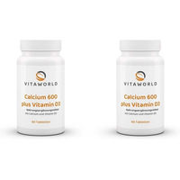 Produktbild von Vita-World Calcium 600 Tabletten mit Carbonat 120 Stück