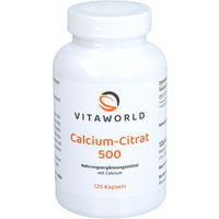 Produktbild von Vita World Calciumcitrat Kapseln 120 Stück