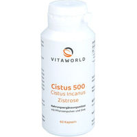 Produktbild von Vita World Cistus 500 Kapseln vegan 60 Stück