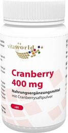 Vita World Cranberry Kapseln 60 Stück vegan glutenfrei laktosefrei – Bild 1 von 1