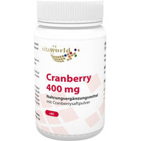 Produktbild von Vita World Cranberry Kapseln 60 Stück vegan glutenfrei laktosefrei